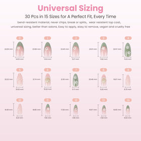 Nail Reformation worn on hand to show scale and natural almond shape for everyday use