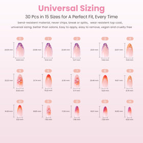 Nail Reformation side profile of almond shape demonstrating natural curve and fit