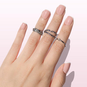 Nail Reformation side profile showing natural C-curve benefit: snug, gap-free fit