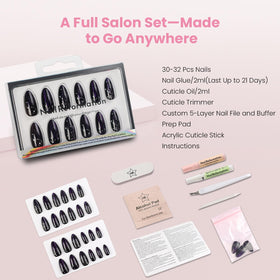 Nail Reformation compact storage box with instructions for reuse