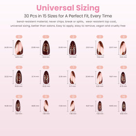 Nail Reformation worn on hand in lifestyle shot, shows polished ready look benefit