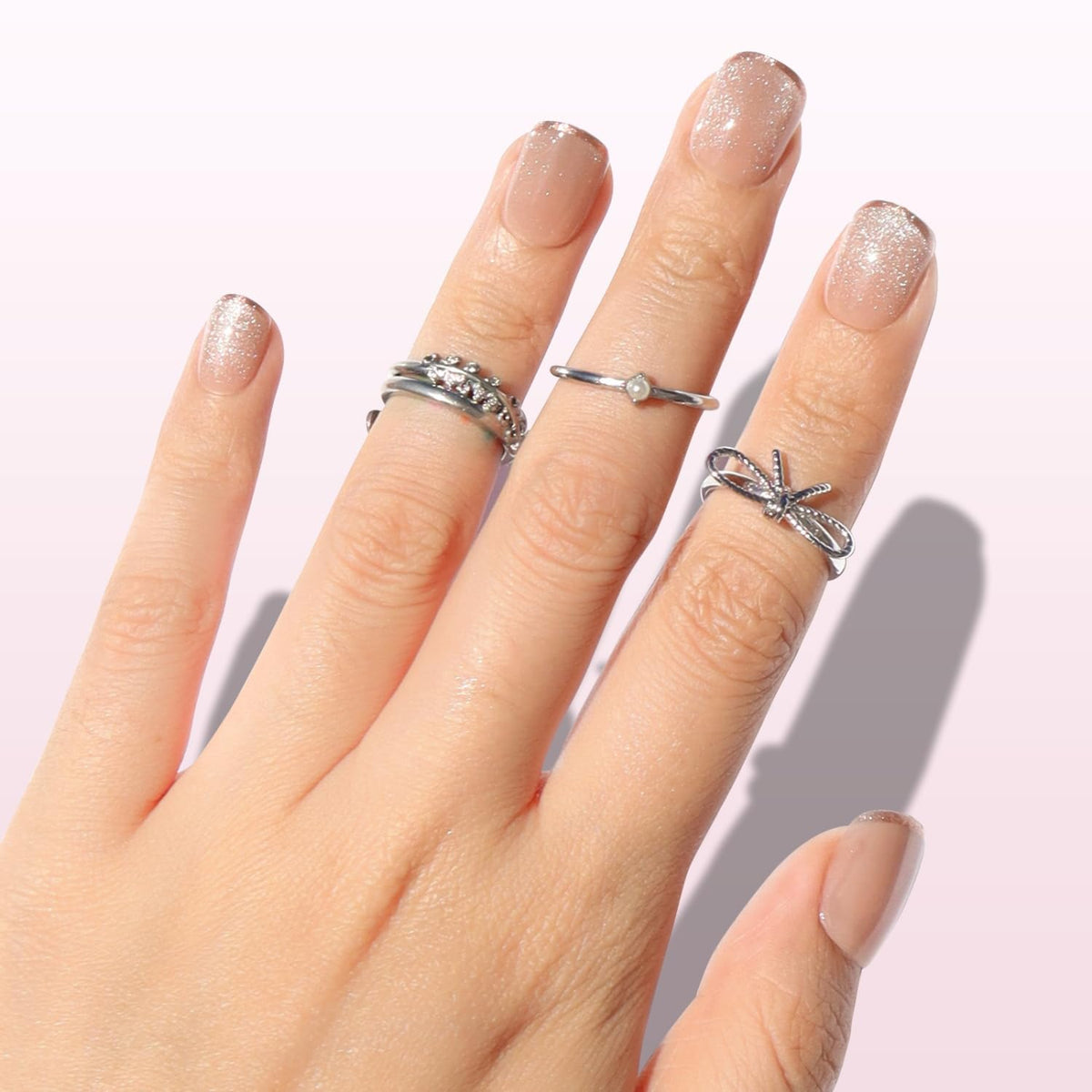 Nail Reformation velvet finish texture detail that provides a soft, upscale look