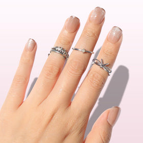 Nail Reformation velvet finish texture detail that provides a soft, upscale look