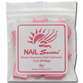 Nail Savers front packaging showing 10 disposable finger tips protecting polish