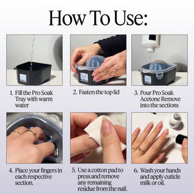 Nailboo close-up pour opening demonstrating spill-reducing benefit