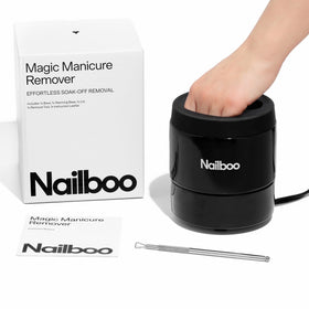 Nailboo acetone texture poured on surface to show purity and consistent performance