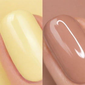 Nails Inc bottle cap used as a mani station for stable on-the-go painting