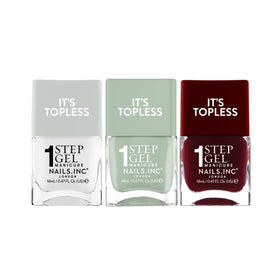 Nails Inc wide hugging brush closeup delivering smooth, even application