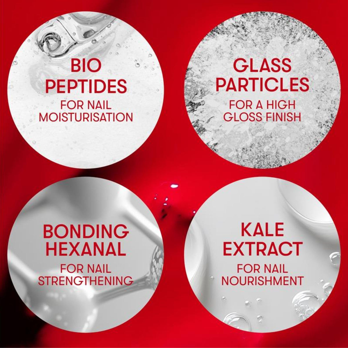 Nails Inc glossy texture detail emphasizing glass-particle high-shine finish