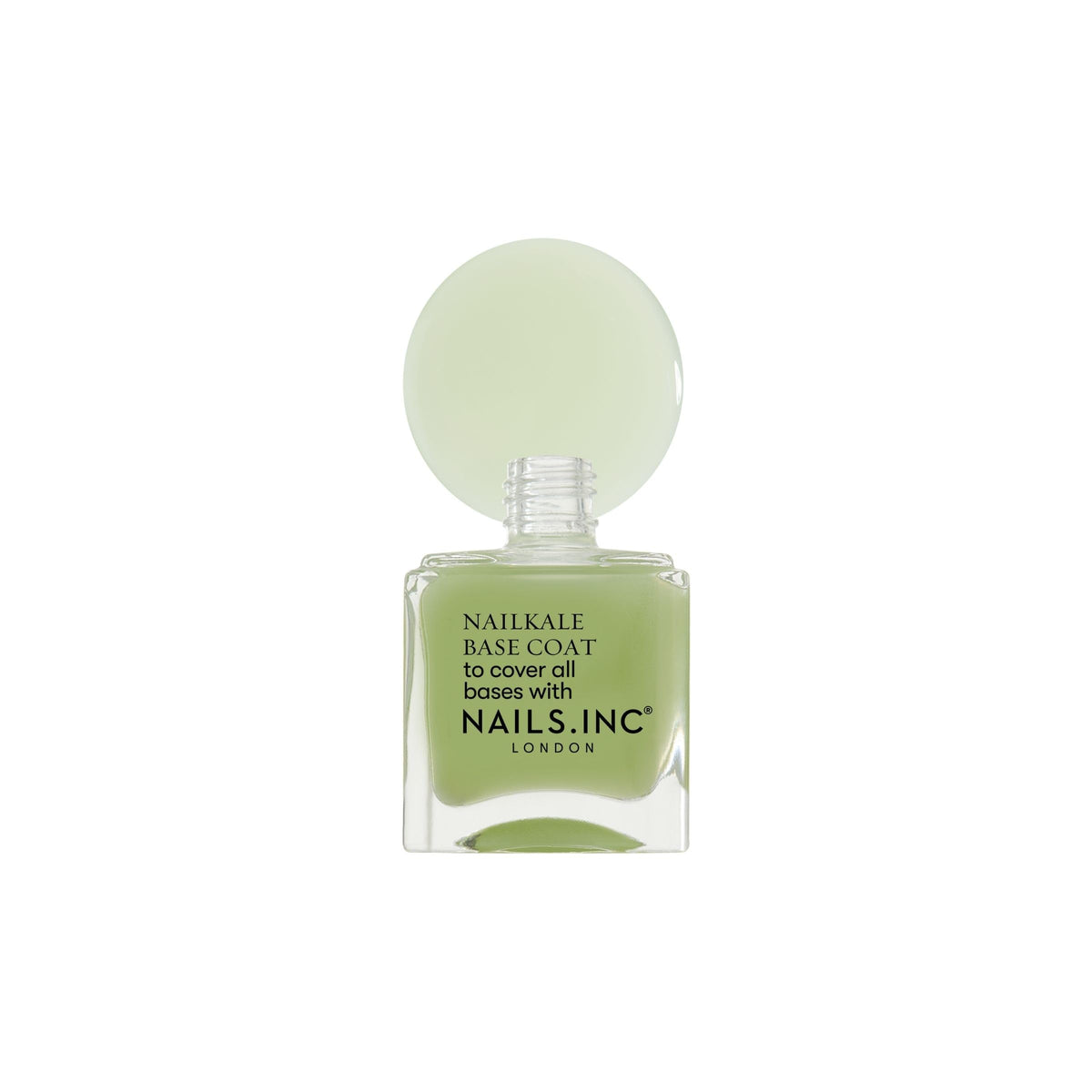 Nails Inc kale extract close-up conveying natural vitamin-rich nourishment
