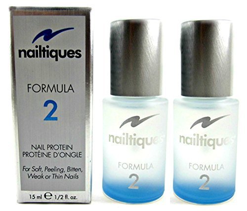 Nailtiques front bottles showing treatment and strengthening benefit