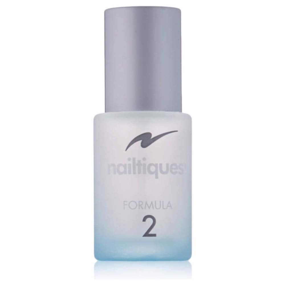 Nailtiques front bottle showing label and compact 0.5 oz size for travel-friendly strength
