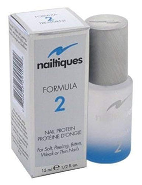Three Nailtiques bottles together for pack size and value comparison benefit