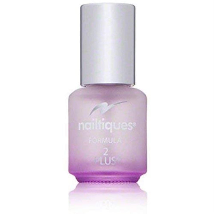 Nailtiques front bottle view showing label and compact treatment bottle benefits