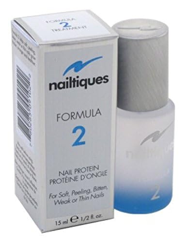 Nailtiques clear formula texture on skin demonstrating quick-dry hardening benefit