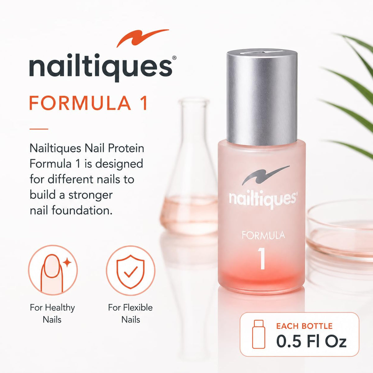 Nailtiques lifestyle hands at desk showing polished appearance and everyday durability benefit