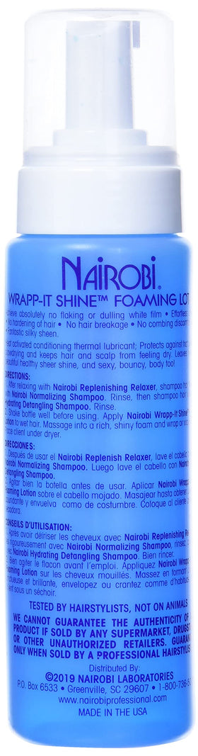 Nairobi foam texture close-up demonstrating smooth application and slip
