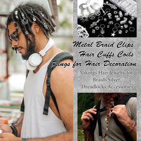 NAISKA beard and braid mix styled for festival look offering inspiration
