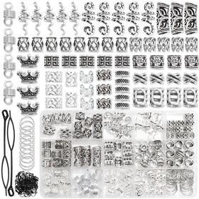 NAISKA front packaging showing the full 231-piece vintage silver set and easy sorting