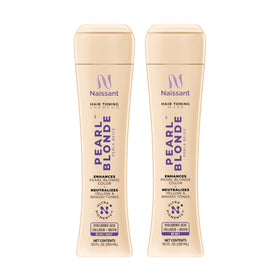 naissant front packaging showing duo and brand for clearer pearl blonde