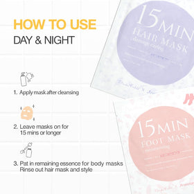 Naisture eye patches placed on hand to show easy application and de-puffing effect