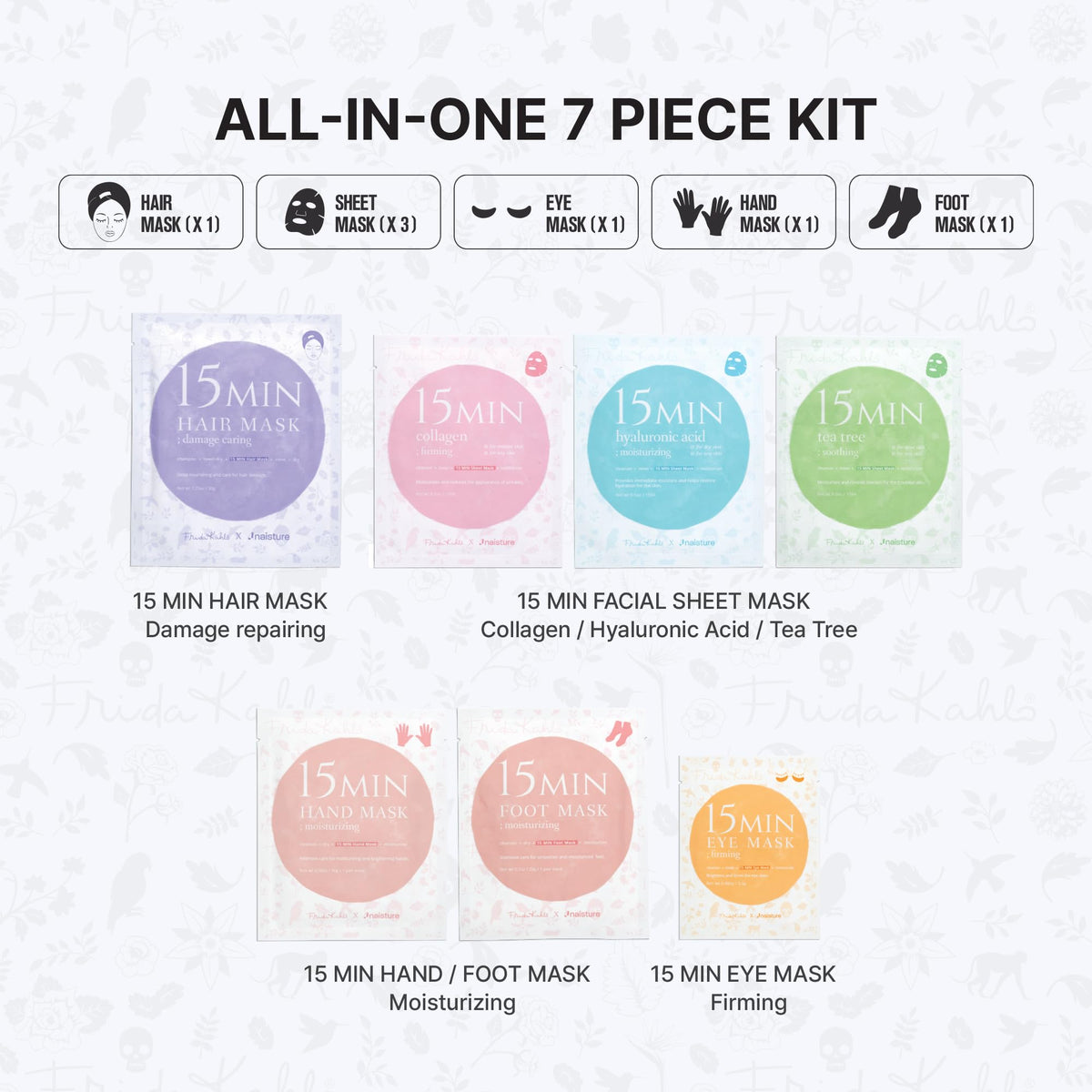 Naisture face sheet mask close-up showing thin fit and instant hydration benefit
