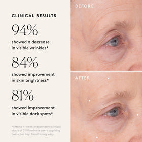 Naked & Thriving serum texture drop demonstrating lightweight hydration benefit
