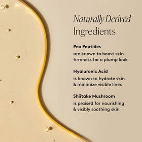 Naked & Thriving serum on bathroom shelf showing morning routine convenience benefit