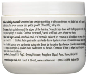 Naked by Essations being applied to hairline for smooth, long-lasting edge hold