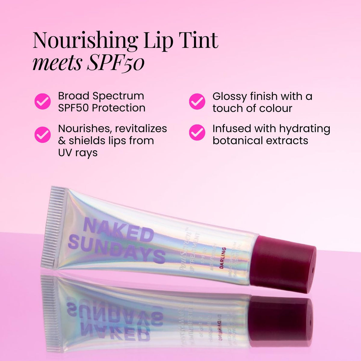 Naked Sundays applicator detail displaying smooth doe-foot for precise application