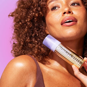 Naked Sundays back label with SPF 50 details and simple application instructions