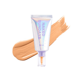 Naked Sundays front packaging showing SPF 50 and shade with clean design