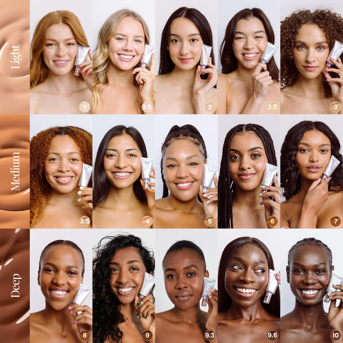 Naked Sundays ingredients label close-up highlighting skincare actives