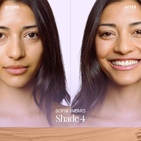 Naked Sundays close-up of creamy tint texture demonstrating blendable, lightweight finish