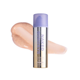 Naked Sundays bottle front view showing clean sunscreen design and SPF 50 benefits