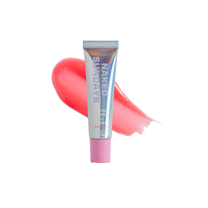 Naked Sundays front packaging showing Love Letter shade and SPF 50 protection