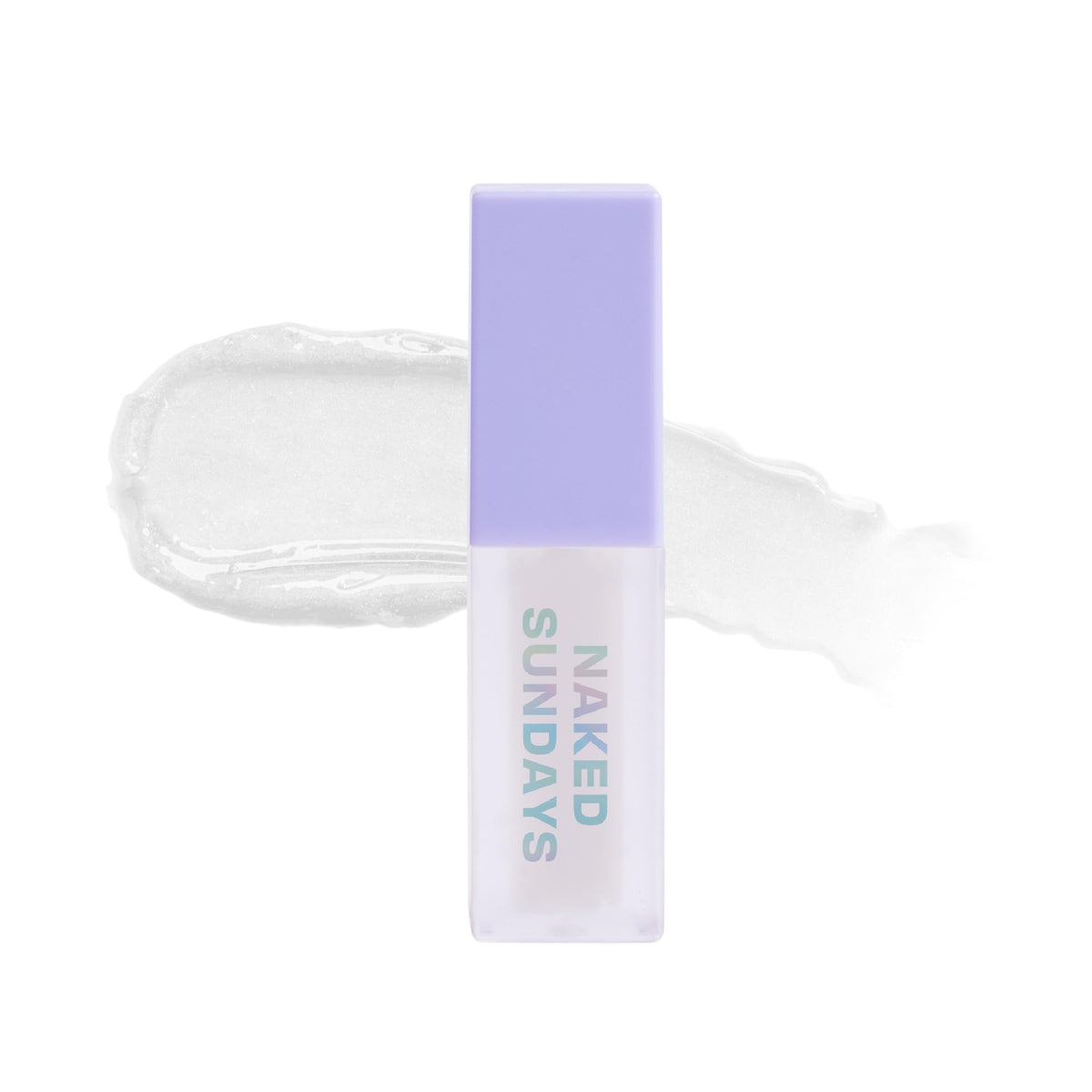 Naked Sundays front packaging showing compact SPF lip oil for convenient protection