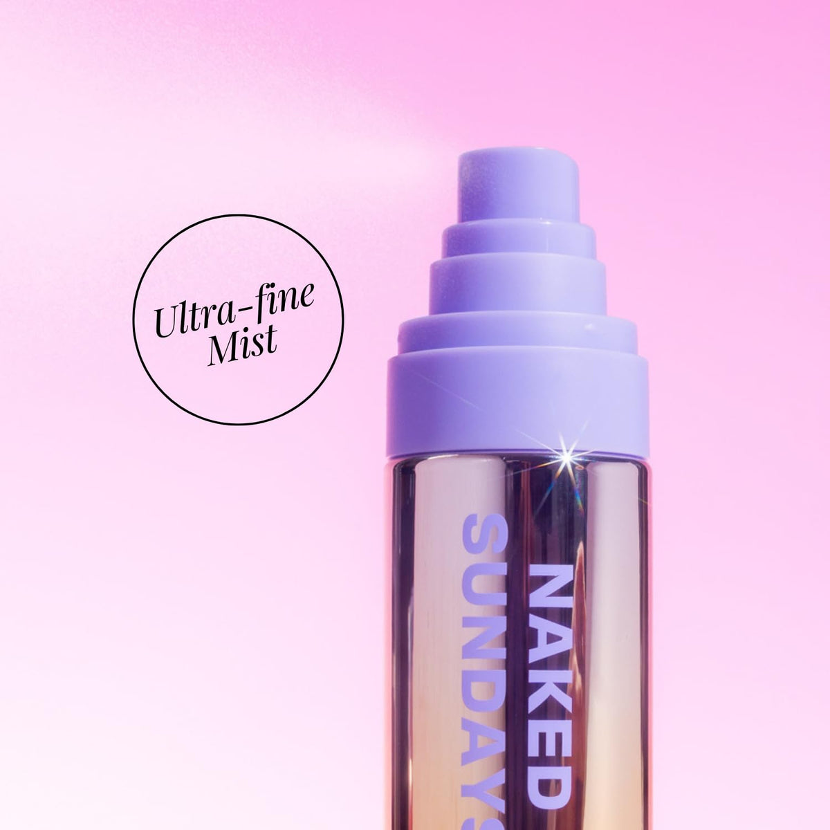 Naked Sundays ingredients shot featuring Kakadu plum, Pentavitin and hyaluronic benefits