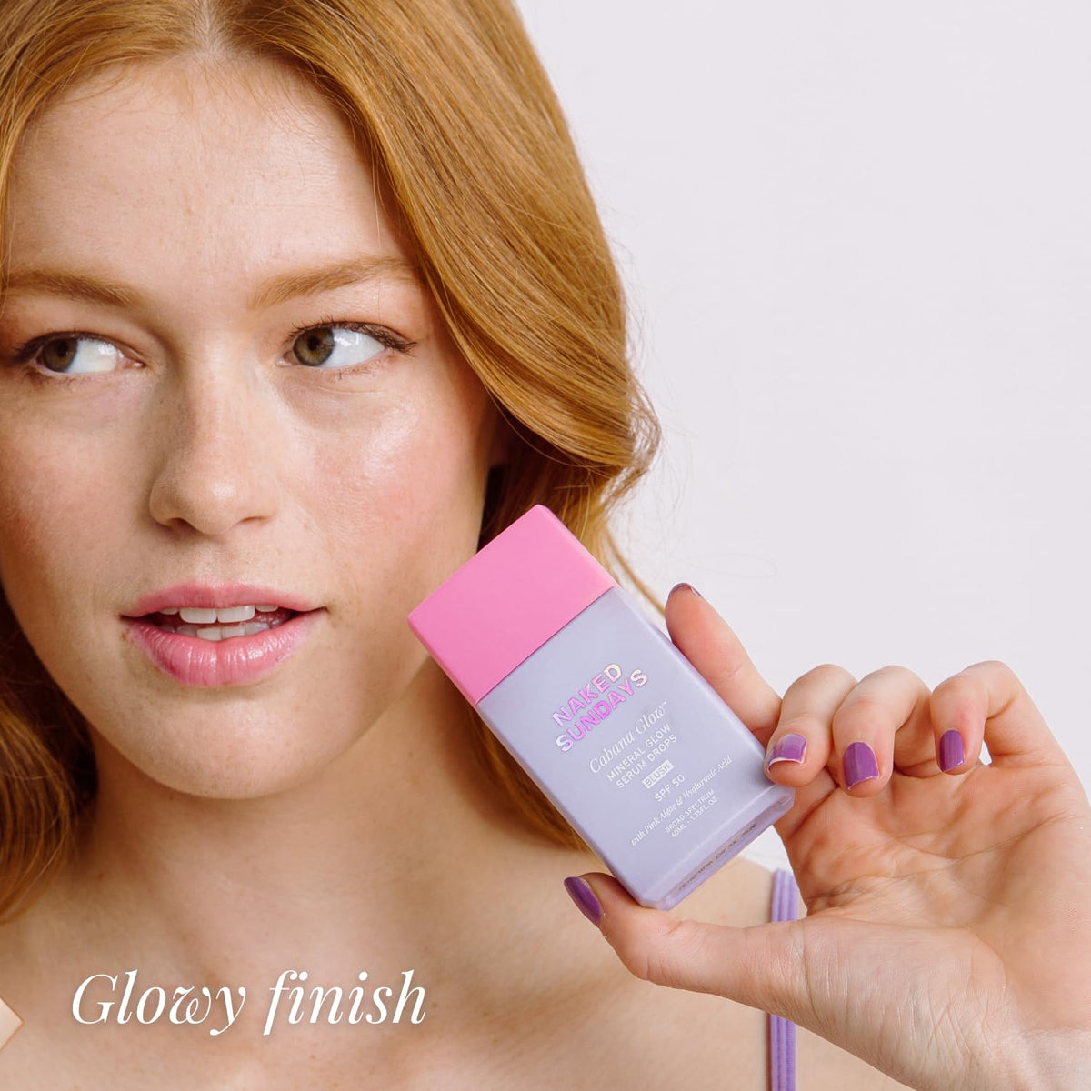 Naked Sundays lid coverage closeup showing luminous pigment and smoothing benefit