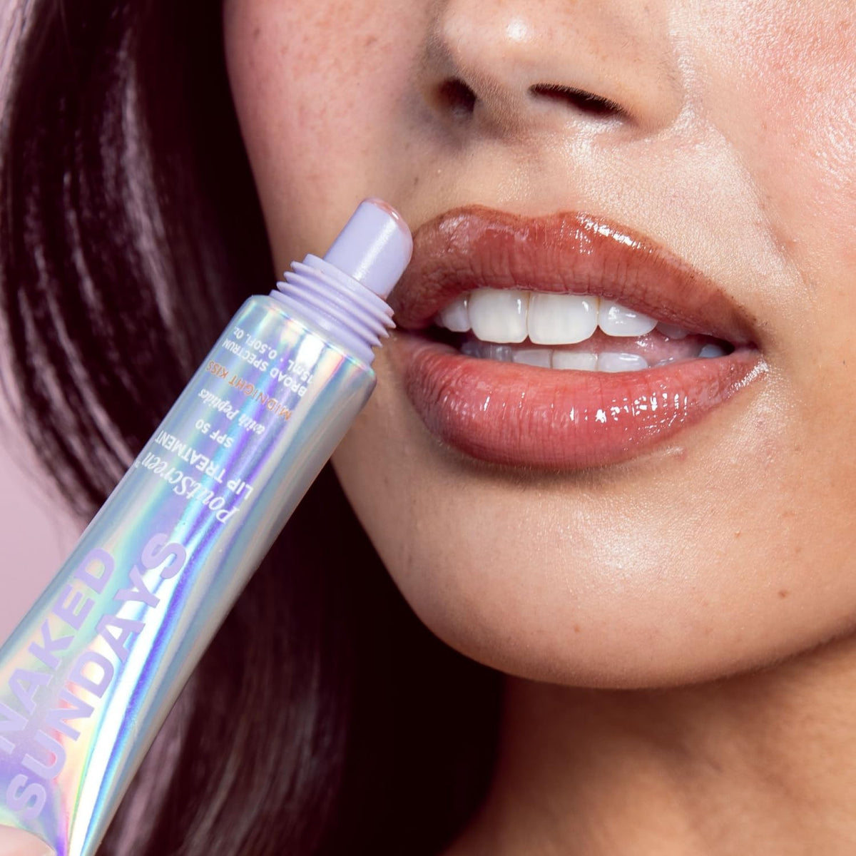 Naked Sundays open cap and applicator showing smooth applicator and easy use