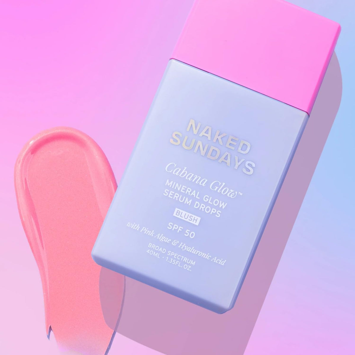 Naked Sundays size scale in hand showing travel-friendly tube and portability benefit
