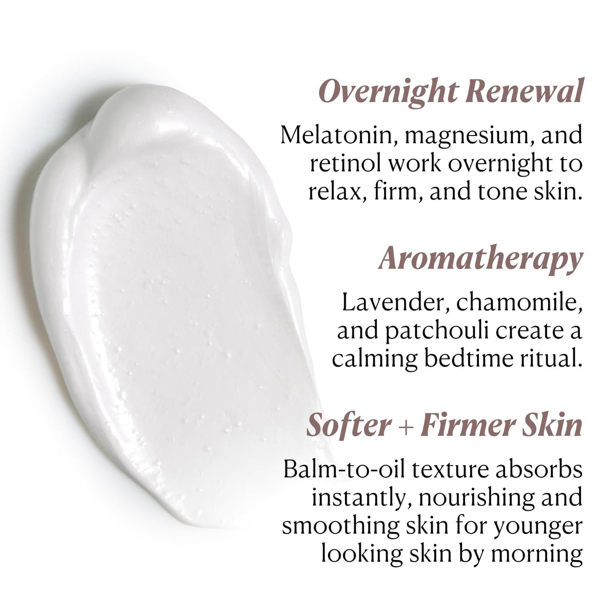 Nakery whipped balm texture close-up demonstrating rich moisturizing consistency