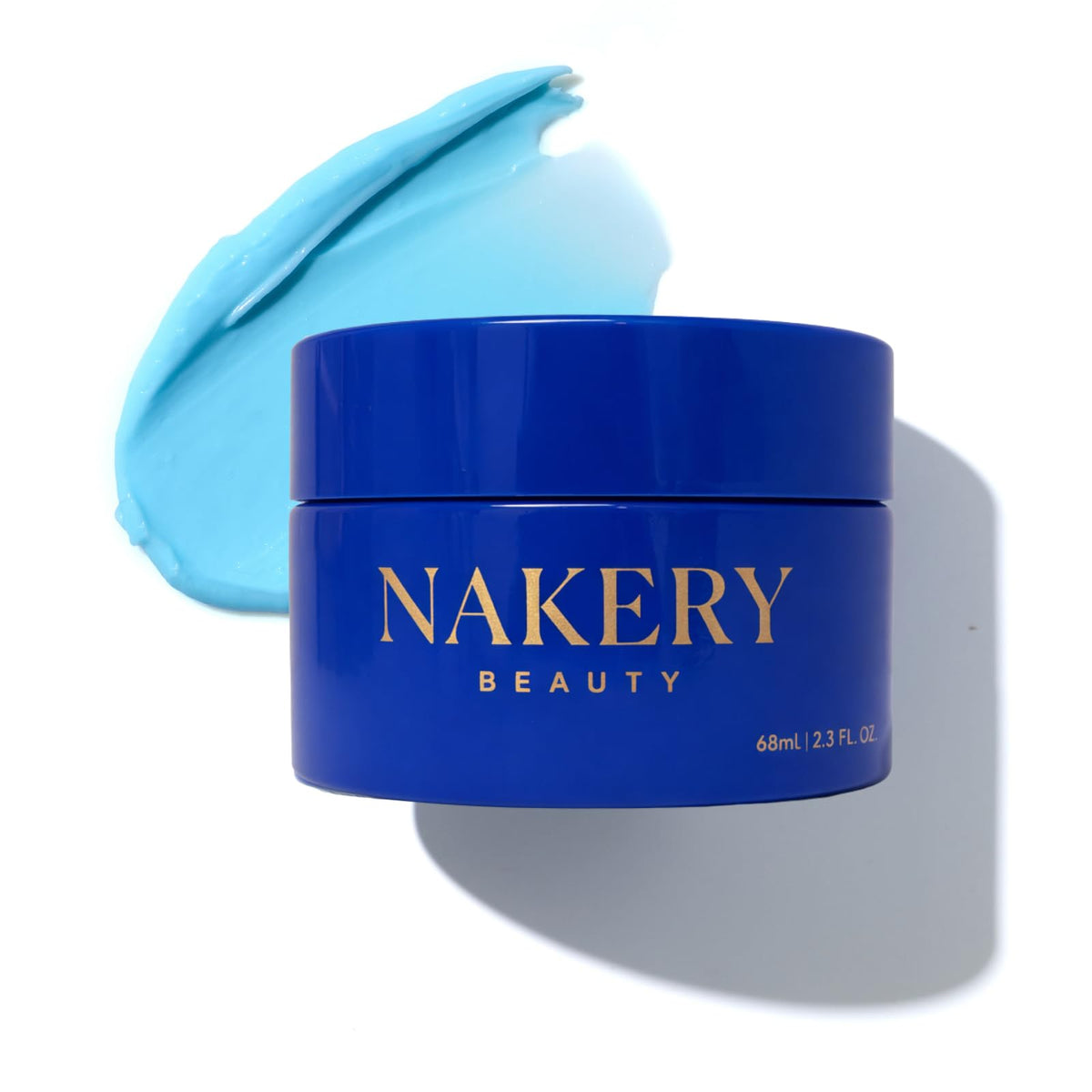 Nakery front jar view showing clean packaging and nighttime cream benefits