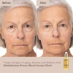 Nakery serum and oil texture close-up showing silky blend for deep hydration