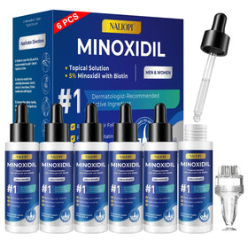 NALIOPI front packaging showing six bottles and brand benefits