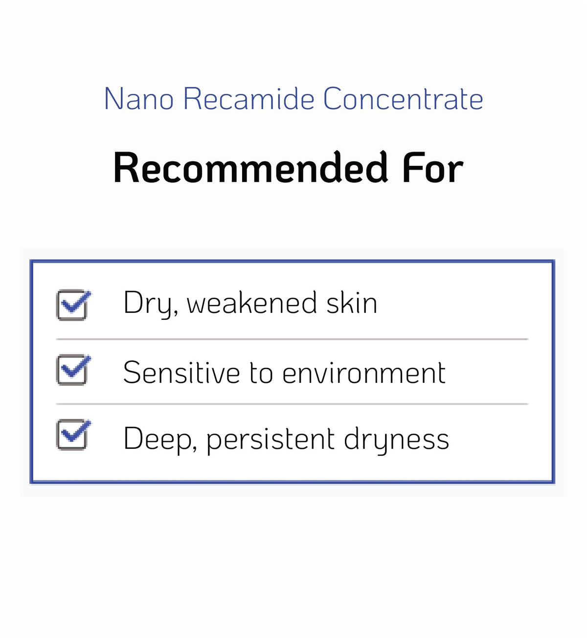 Nano Recipe bottle on bathroom counter with skincare items showing daily routine benefit