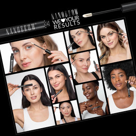 Nanobrow applied as part of a nightly routine demonstrating simple everyday use