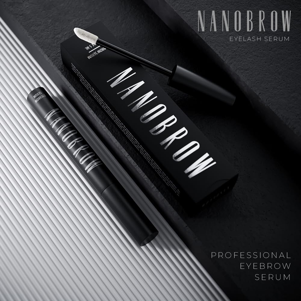 Nanobrow tube beside ruler to show 5ml size for accurate scale and portability