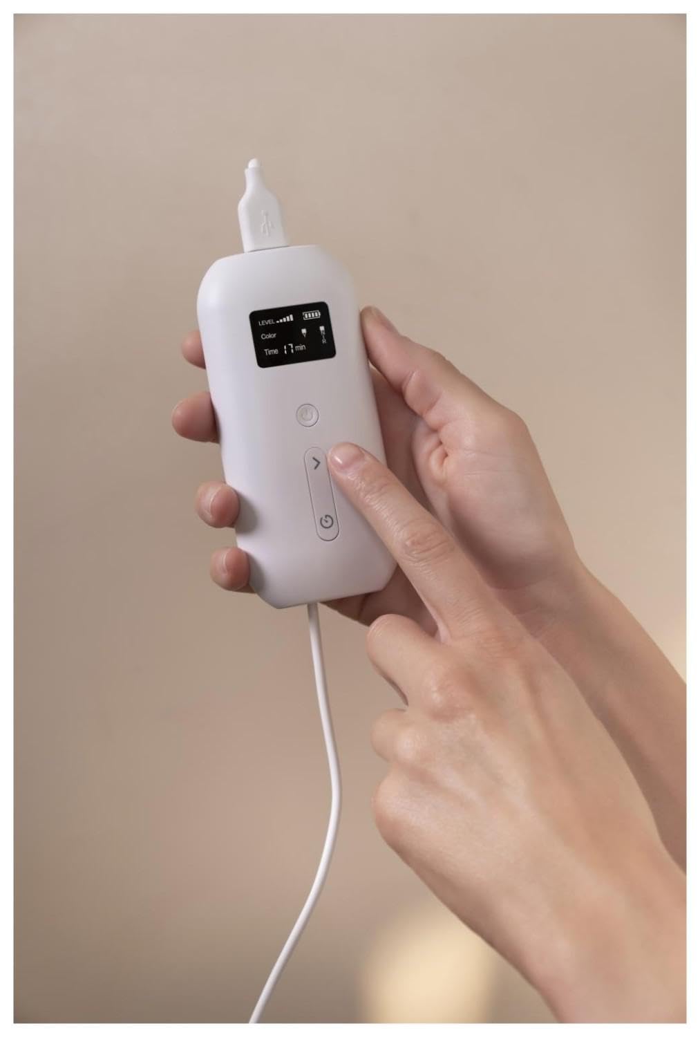 Nanoleaf silicone texture detail highlighting medical-grade flexibility and comfort