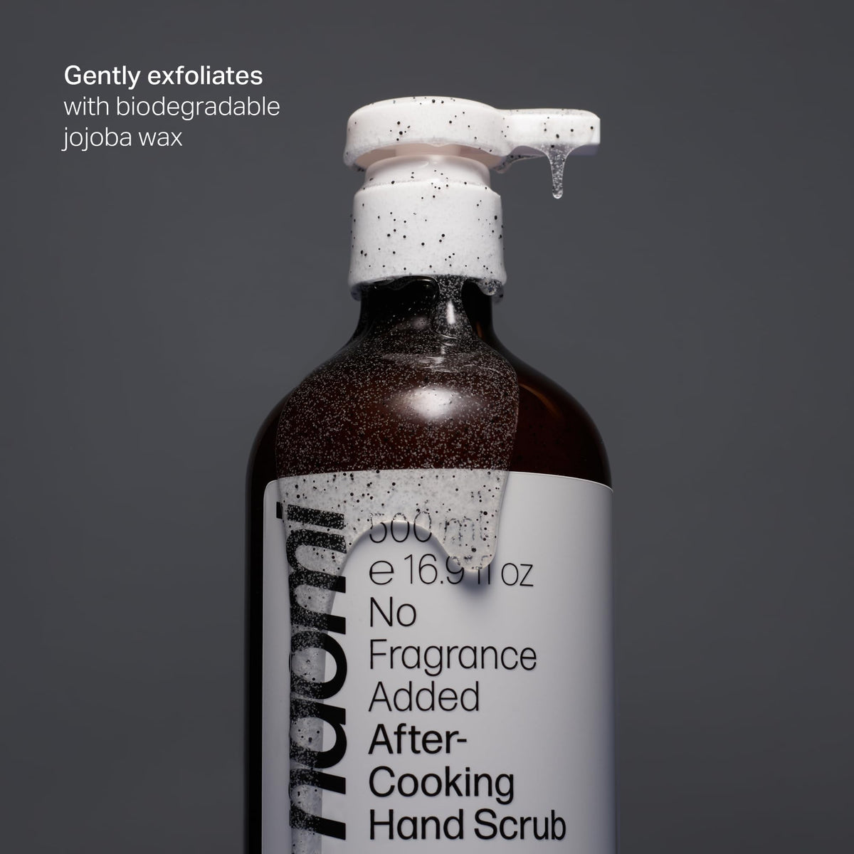 Naomi Cooking label highlighting enzymes and skin-nourishing ingredient benefits